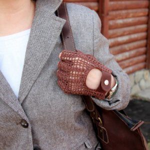 COPY - Genuine Leather Finger Gloves